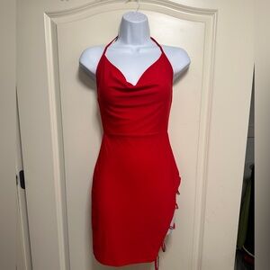 Fashion Nova XS Red Dress
